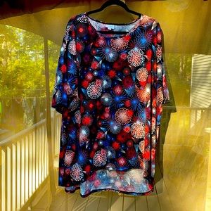 Fun holiday LuLaRoe Irma 3X